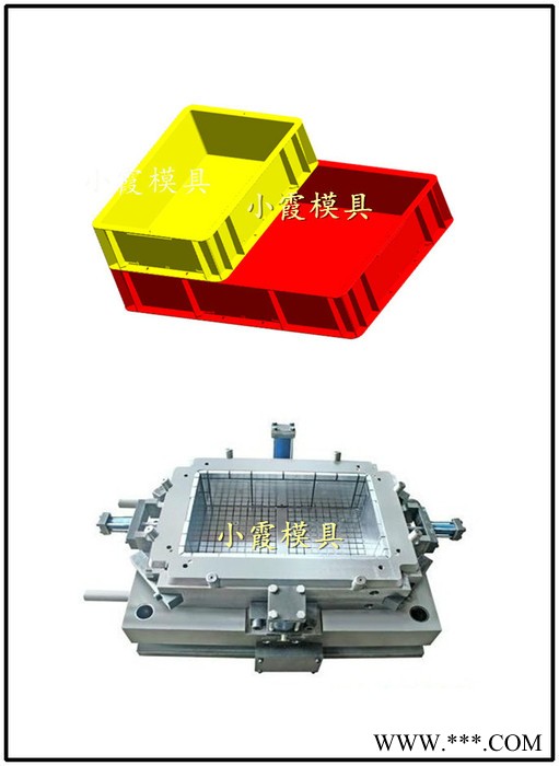 注塑模具 专做塑料周转箱模具 水果筐模具 整理箱模具 工具箱模具 保温箱模具 箩筐模具 啤酒箱模具 塑胶箱注塑模具厂家图5