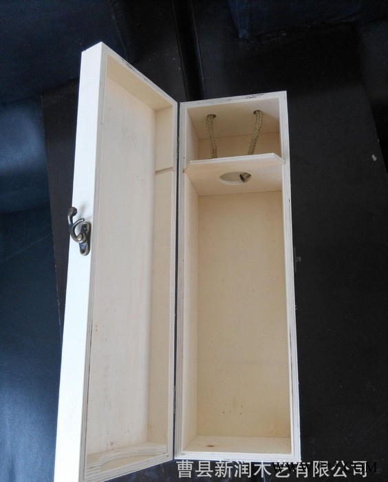 小木盒 木盒子生产 木盒定做 单独设计logo 红酒木盒定制