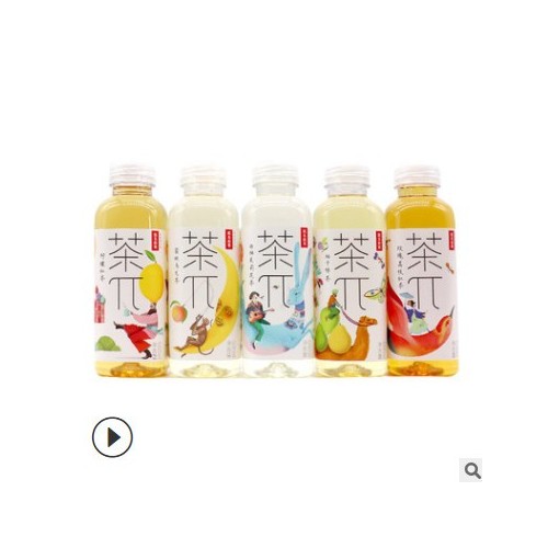 农夫山泉茶派兀π500ml*15瓶整箱饮料几西柚茉莉花茶果味红茶蜜桃图2