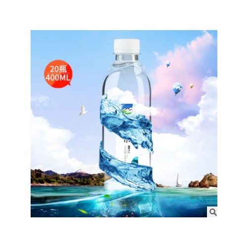 天然弱碱性山泉水矿泉水小瓶整箱400ml*20纯净水家庭装图2