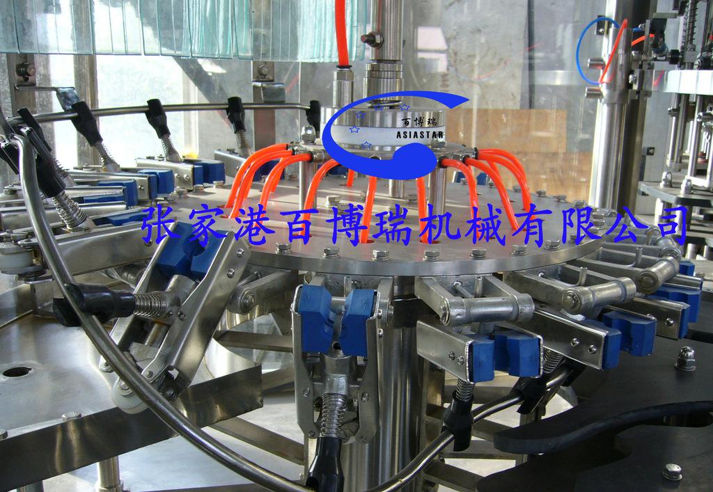 百博瑞自动化玻璃瓶啤酒灌装机(BBR-12) 高质量液体灌装机厂家