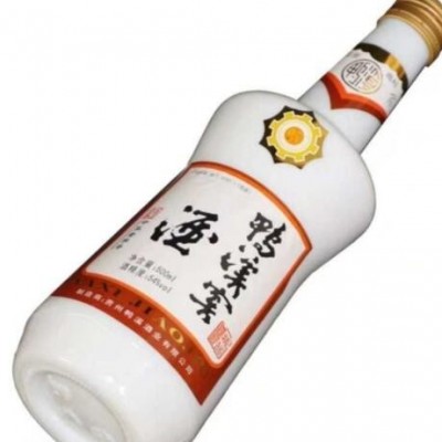 白酒批发 贵州鸭溪窖玻璃瓶54度浓香型白酒500ml*6瓶整箱量大价优