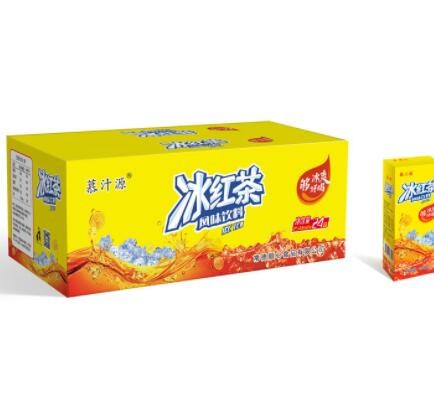 冰红茶风味饮料整箱批发 慕汁源厂家供应冰红茶风味饮料250ml*24图2