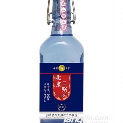 京坛春北京二锅头酒绵柔500ml