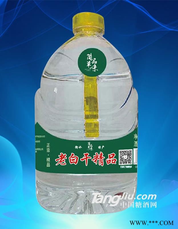 简单品味老白干精品绿桶1.8L