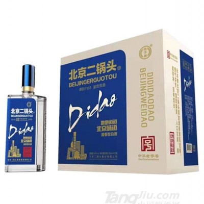 永丰牌北京二锅头清香型白酒42度蓝瓶500ml