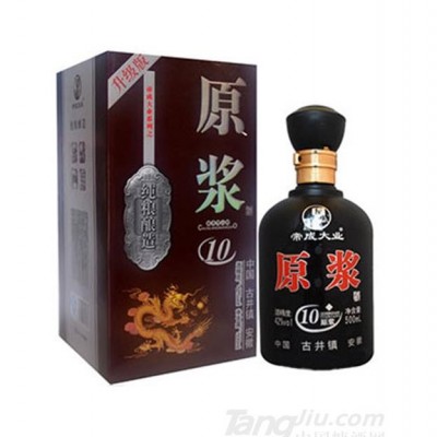 帝成大业纯粮酿造原浆10年500ml