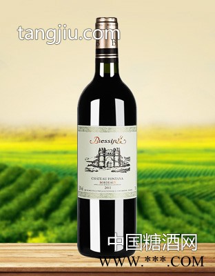 法国普雷斯芳塔纳酒庄酒Blessing chateau Fontana win