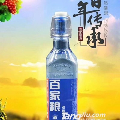 百家粮酒海报