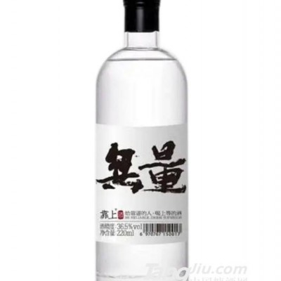 靠上白酒