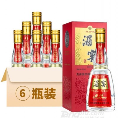 55°贵州湄窖酒红金版500ml×6