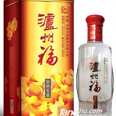 42°泸州福金色至美480ml