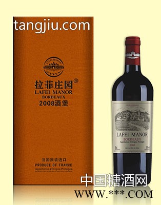 2008拉菲庄园AOP(AOC)酒堡干红