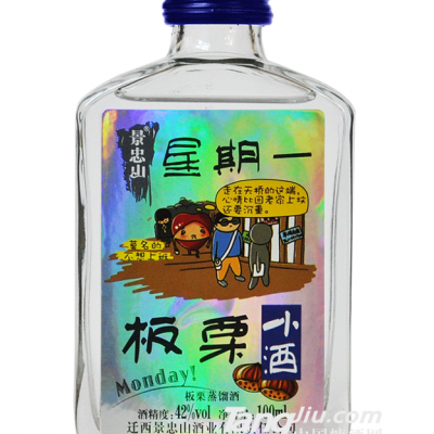 景忠山42°星期一板栗小酒100ml