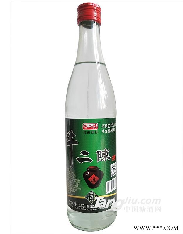 牛二陈酒浓香风味500ml