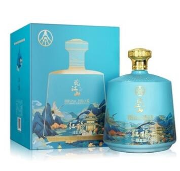 宜宾五粮液红福论江山 52度高度白酒 1.5L*1瓶坛装 正品保证图2